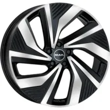 Литой диск MAK Electra 19x8" 5x112мм DIA 57.1мм ET 45мм Black Mirror