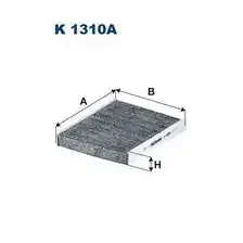 Салонный фильтр FILTRON K 1310A TOYOTA Corolla/Prius/Camry/Hilux 15