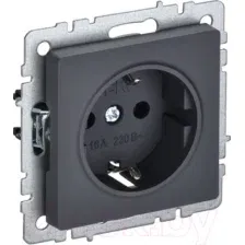 Розетка IEK Brite BR-R11-16-K53 (графит)