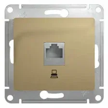 Розетка компьютерная Systeme Electric Glossa GSL000481K