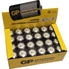 Комплект батареек GP Batteries Supercell R14/14S (24шт)