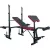 Скамья для жима штанги Atlas Sport 1070 (черный/красный)