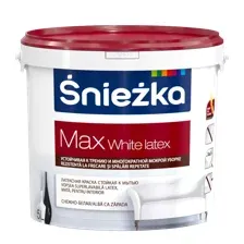 Краска SNIEZKA MAX WHITE LATEX 5 л