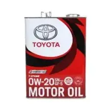Моторное масло TOYOTA / LEXUS 0888013205 0W-20 синтетическое 4 л