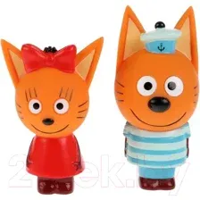 Набор игрушек для ванной Капитошка Три Кота. Карамелька и Коржик / ST-FT1809-08