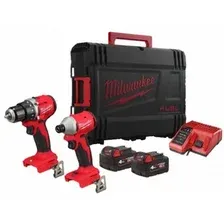 Набор электроинструментов Milwaukee M18 BLCPP2B-402C, 4933492836