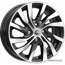 Литые диски K&K КС882 15x6" 4x100мм DIA 60.1мм ET 37мм Алмаз черный