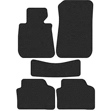 Комплект ковриков для авто Alicosta BMW 3-Series V (универсал, седан / E91, E90) 2004 - 2012 (черный, ромб)