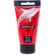 Акриловая краска Малевичъ Matisso 617003 (60 мл, алый)