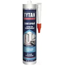 Герметик силиконовый Tytan Professional Санитарный (280мл, бесцветный)