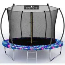 Батут Calviano Inside Master Smile 312 см - 10ft (внутренняя сетка, с лестницей)