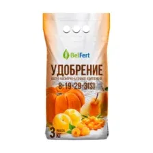 Удобрение азотно-фосфорно-калийное комплексное марка 8-19-29-3(S) по 3 кг