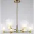 Подвесная люстра Ambrella light LH57031/6 BS/SM (латунь/дымчатый)