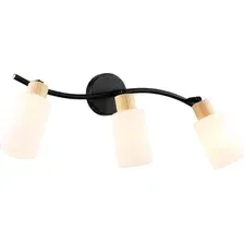Спот Ambrella light TR8722/3 BK/WD (черный/дерево)