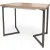 Кухонный стол Millwood Лофт Лондон Л 110-150x70x76 (дуб табачный Craft-металл черный)