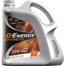 Масло G-Energy SyntheticActive 5W-40 5л