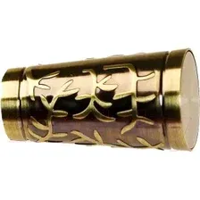 Набор наконечников для карниза Lm Decor YF066 Византия 16мм (2шт, антик)