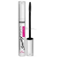Тушь для ресниц LUXVISAGE Smoky eyes эффект умножения и удлинения, 7 г