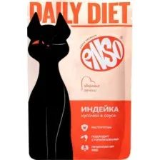 ENSO Daily Diet Пауч для кошек (Индейка в соусе) 85 г