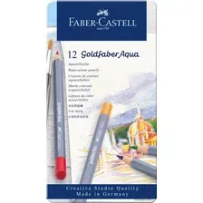 Набор акварельных карандашей Faber Castell Goldfaber Aqua 114612 (12шт)