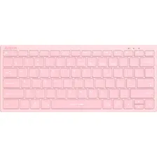 Клавиатура A4Tech Fstyler, FBX51C, розовый