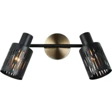 Спот Ambrella light TR8668/2 BK/SB (черный/бронза)