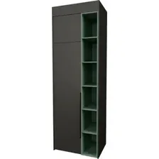 Шкаф Рэйгрупп Рэй S262-B1-WKZ В1 (дуб веллингтон/кобальт/зеленый самшит)