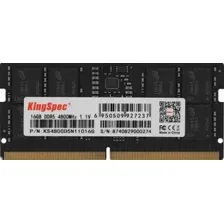 Оперативная память KingSpec 16ГБ DDR5 SODIMM 4800 МГц KS4800D5N11016G