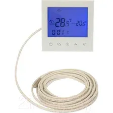 Терморегулятор для теплого пола Rexant R100W/ 51-0588 (белый)