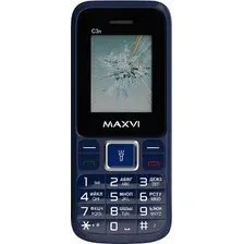 Кнопочный телефон Maxvi C3n (маренго)