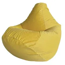 Кресло-мешок Flagman Груша Мега XXXL Г3.5-377 Simple 15 Yellow