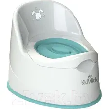 Детский горшок Kidwick Гигант KW060102 (белый/бирюзовый)