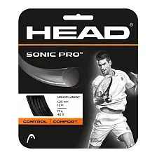 Струна для теннисной ракетки Head Sonic Pro 17 / 281028 (12м, черный)