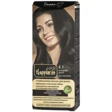 Краска для волос HAIR Happiness 4.1, холодный шатен.