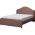Кровать Sonit Dana 120x200 шенилл Eclipse (02 пыльная роза)