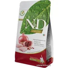 Сухой корм для кошек Farmina N&D Prime Chicken & Pomegranate Kitten (с курицей и гранатом для котят) 5 кг