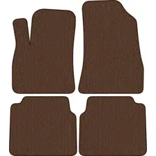 Комплект ковриков для авто Alicosta Hyundai Santa Fe I (suv / SM) 2000 - 2006 (коричневый, сота)