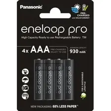 Аккумулятор Panasonic Eneloop Pro AAA BK-4HCDE/4CP (4 шт)