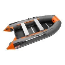 Надувная лодка Roger Boat Hunter Keel 3200 (малокилевая, графит/оранжевый)