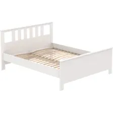 Кровать Mio Tesoro Сага 160х200 2.08.04.230.1 (белый)