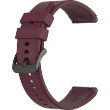 Ремешок для умных часов Rumi Watch GT 20L 20мм (бордовый)