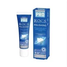 Зубная паста полировочная R.O.C.S. Pro Polishing 35г. Паста зубная РОКС.