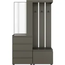 Стенка НК-Мебель Stern 72677900 (серый графит)
