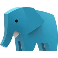 Магнитный конструктор Halftoys Animal Слон HAS004