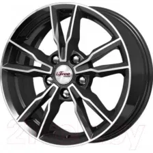 Литой диск iFree Икигай 16x6.5" 5x110мм DIA 65.1мм ET 35мм (блэк джек)