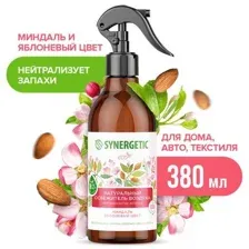 Освежитель воздуха Synergetic Миндаль и яблоневый цвет 380 мл