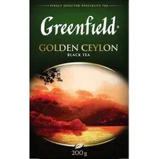 Чай листовой GREENFIELD Golden Ceylon черный / Nd-00001826 (200г)