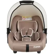 Детское автокресло Zlatek Colibri Lux (светло-коричневый)