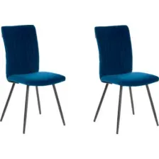 Стул TetChair Monte Carlo Trend (велюр, синий, 2 шт)