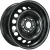 Штампованный диск Magnetto 14018 14x5.5" 4x100мм DIA 54.1мм ET 46мм Black